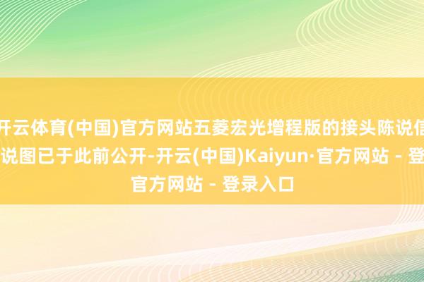 开云体育(中国)官方网站五菱宏光增程版的接头陈说信息和陈说图已于此前公开-开云(中国)Kaiyun·官方网站 - 登录入口